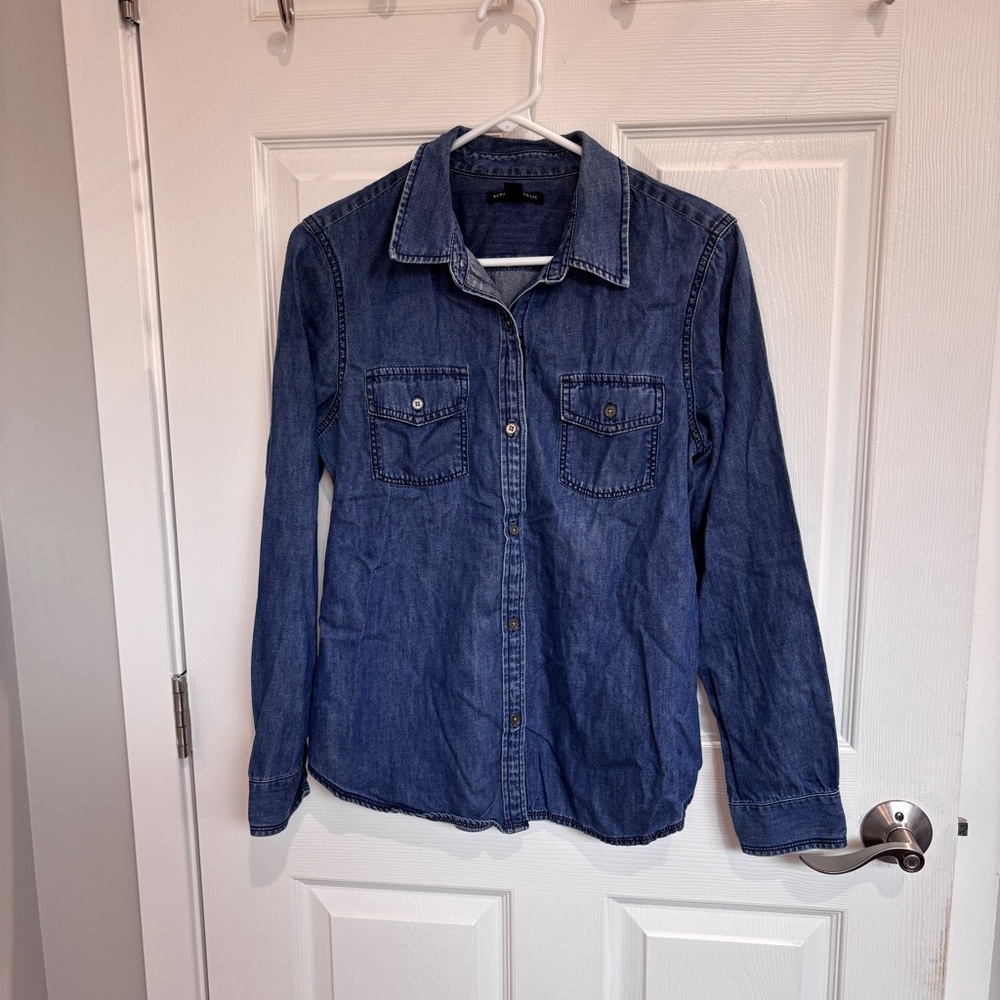🔴 Banana Republic Denim Top